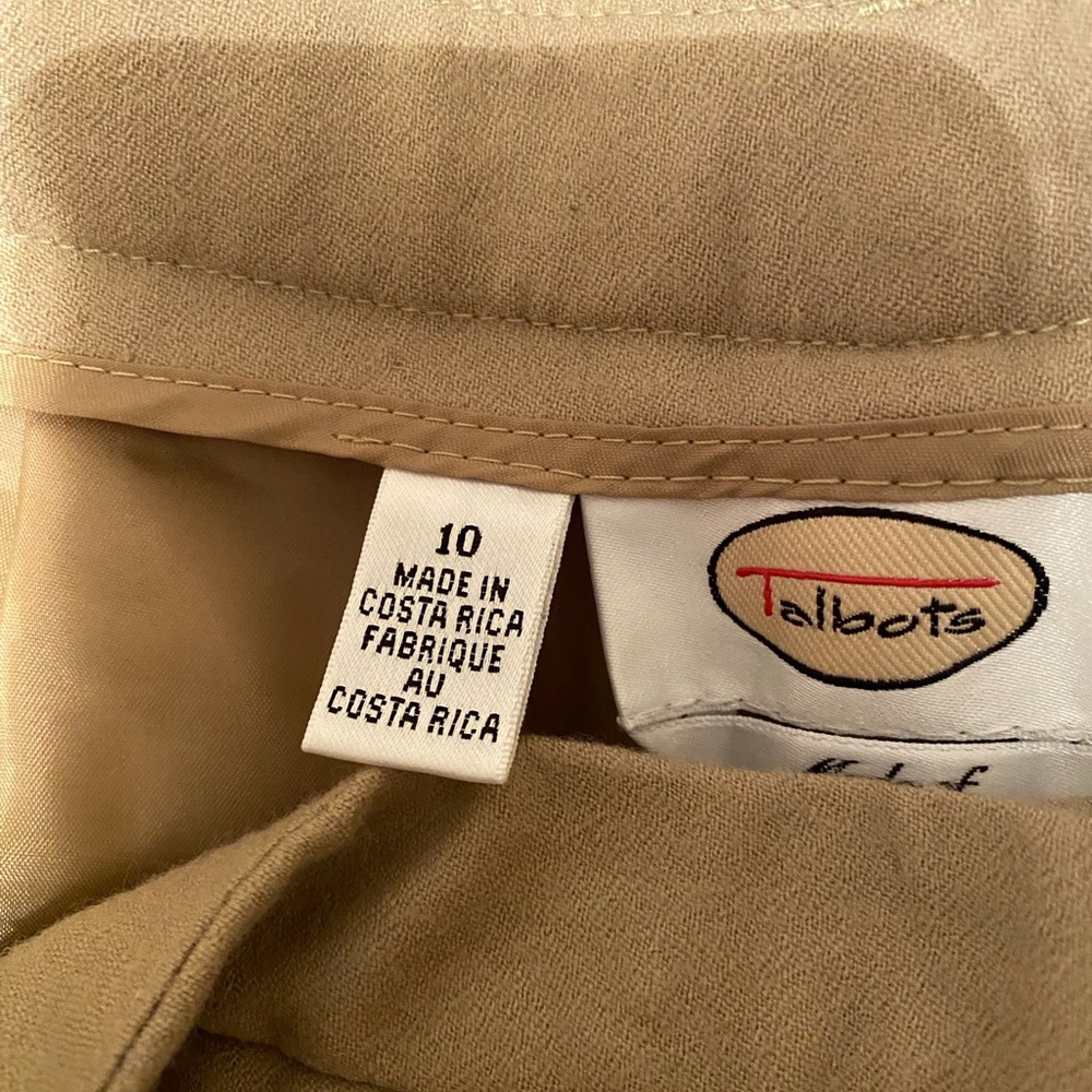 Talbots Beige Pants